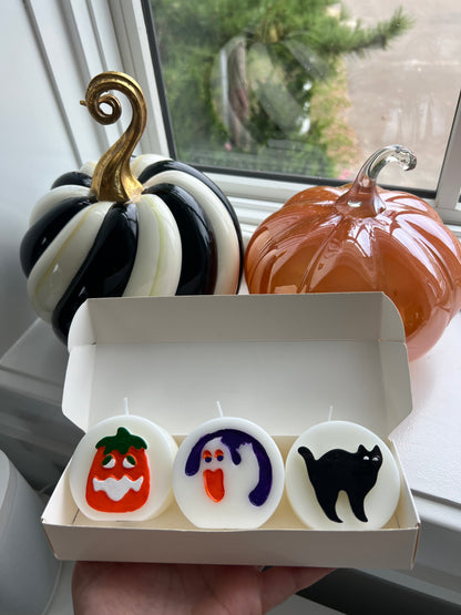 Halloween Sugar Cookie Candle Set